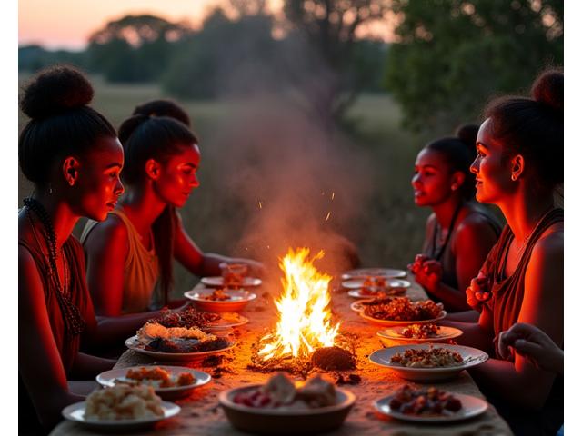 Indigenous Australian cuisine and cultural dining experience